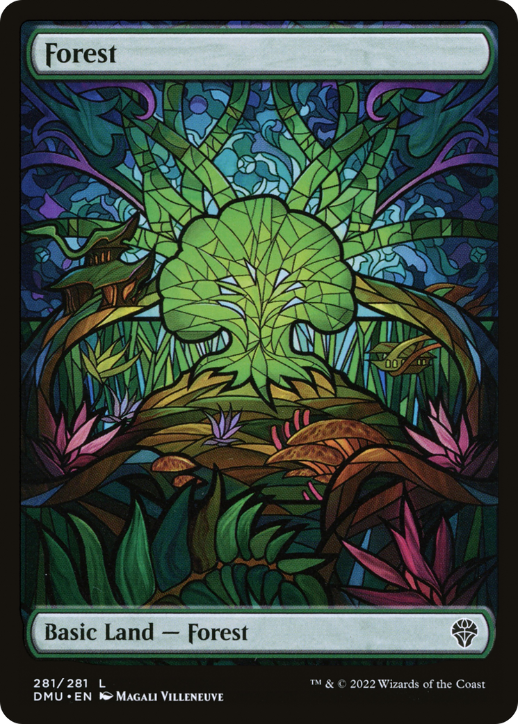 Forest (DMU-281) - Dominaria United - Premium MTG Single from Wizards of the Coast - Just $0.71! Shop now at Game Crave Tournament Store