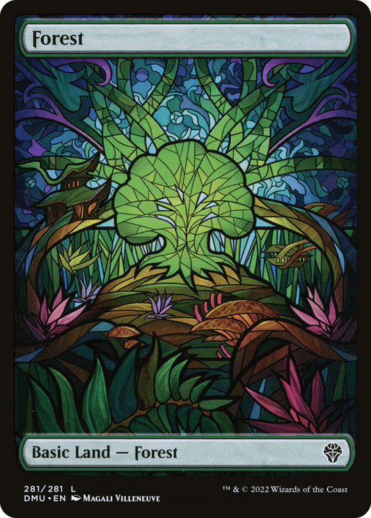 Forest (DMU-281) - Dominaria United - Premium MTG Single from Wizards of the Coast - Just $0.71! Shop now at Game Crave Tournament Store
