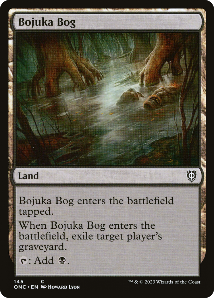 Bojuka Bog (ONC-145) - Phyrexia: All Will Be One Commander - Premium MTG Single from Wizards of the Coast - Just $1.04! Shop now at Game Crave Tournament Store