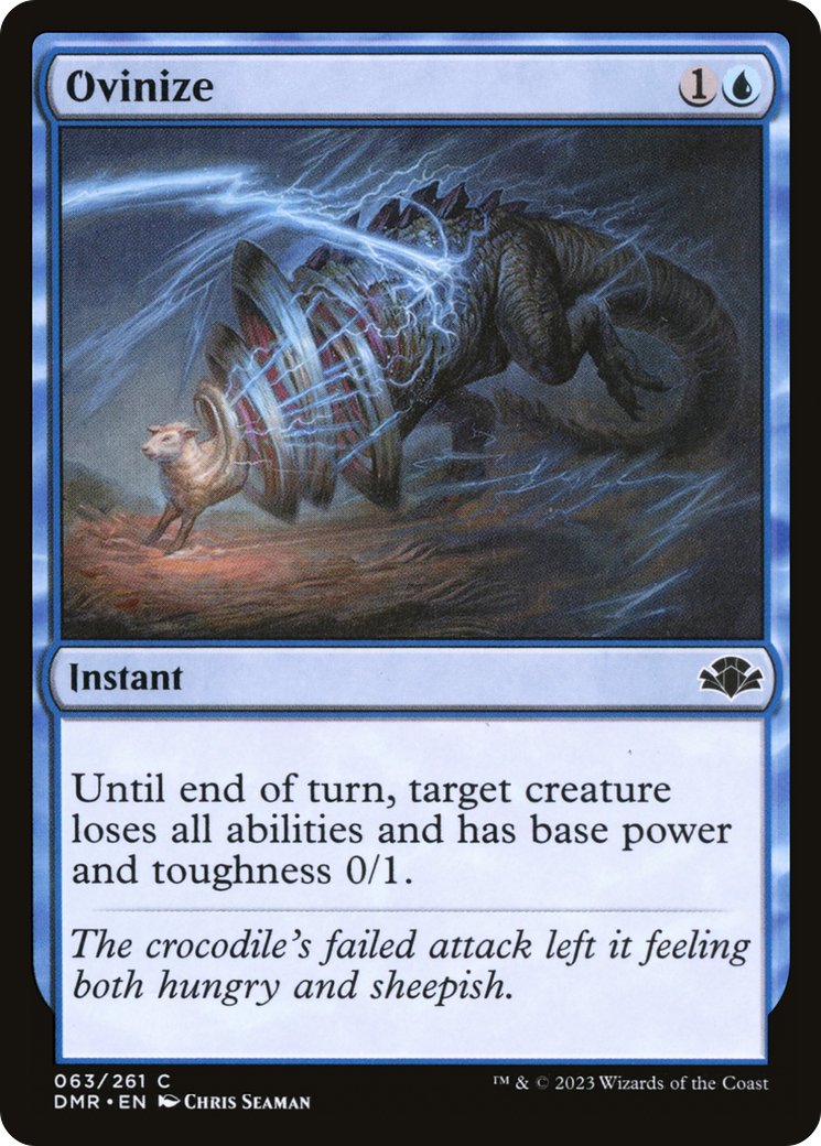 Ovinize (DMR-063) - Dominaria Remastered - Premium MTG Single from Wizards of the Coast - Just $0.25! Shop now at Game Crave Tournament Store