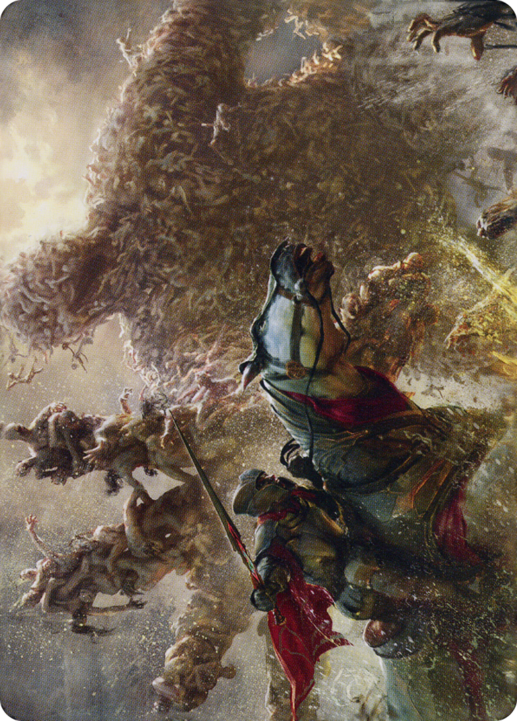 Writhing Necromass // Writhing Necromass (ADMU-027) - Dominaria United Art Series (Borderless) - Premium MTG Single from Wizards of the Coast - Just $0! Shop now at Game Crave Tournament Store