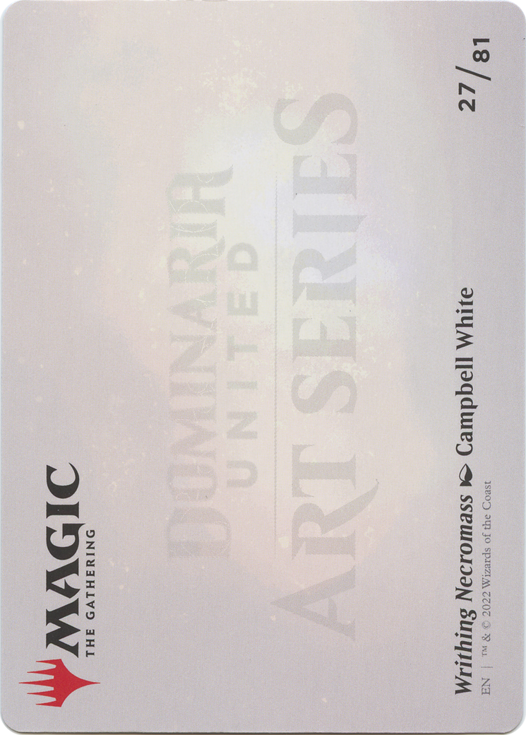 Writhing Necromass // Writhing Necromass (ADMU-027) - Dominaria United Art Series (Borderless) Foil - Premium MTG Single from Wizards of the Coast - Just $0! Shop now at Game Crave Tournament Store
