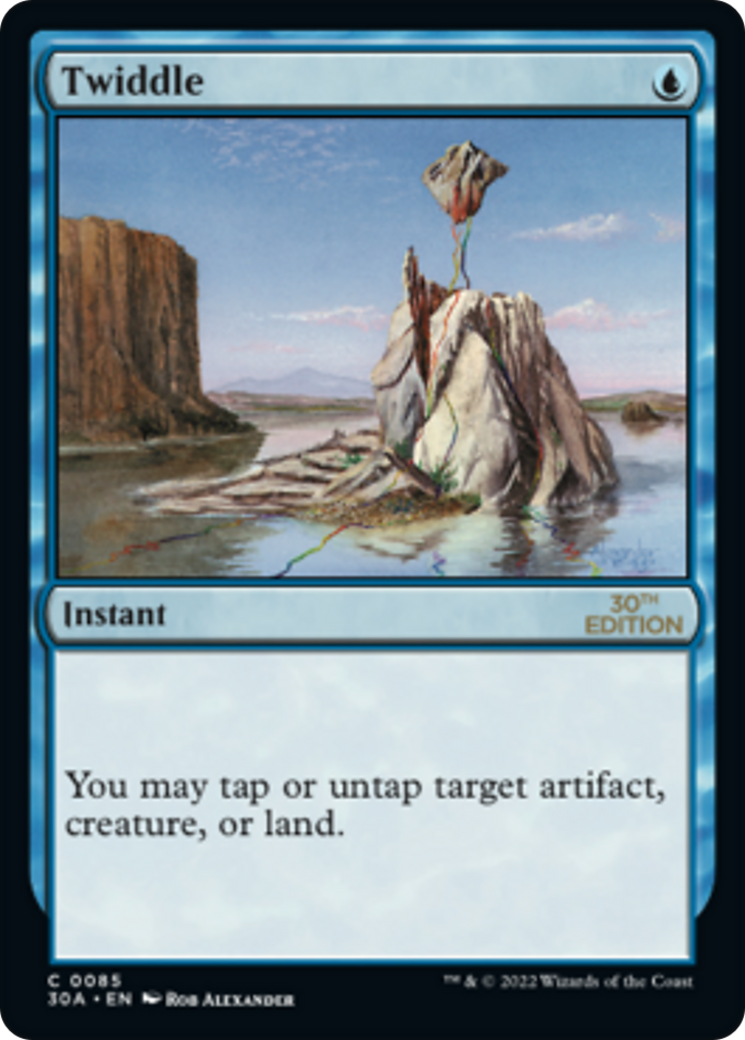 Twiddle (30A-085) - 30th Anniversary Edition - Premium MTG Single from Wizards of the Coast - Just $0.41! Shop now at Game Crave Tournament Store