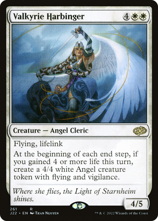 Valkyrie Harbinger (J22-261) - Jumpstart 2022 - Premium MTG Single from Wizards of the Coast - Just $0.28! Shop now at Game Crave Tournament Store