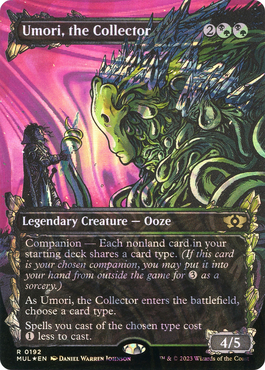 Umori, the Collector (MUL-192) - Multiverse Legends: (Showcase) (Borderless) Foil - Premium MTG Single from Wizards of the Coast - Just $1.30! Shop now at Game Crave Tournament Store