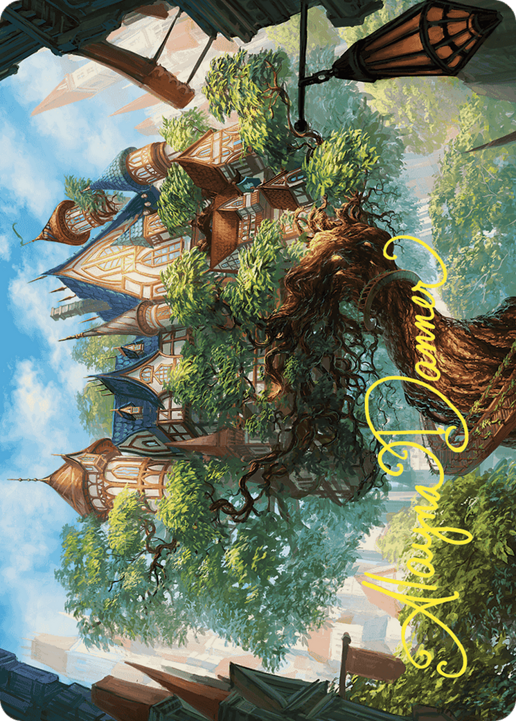 Edgewall Inn // Edgewall Inn (AWOE-046) - Wilds of Eldraine Art Series (Borderless) - Premium MTG Single from Wizards of the Coast - Just $0! Shop now at Game Crave Tournament Store