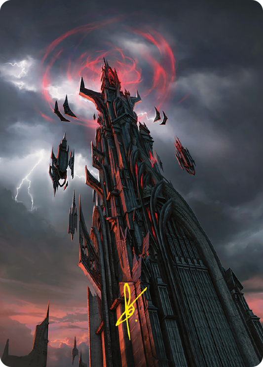Barad-dûr // Barad-dûr (ALTR-054) - Tales of Middle-earth Art Series (Borderless) - Premium MTG Single from Wizards of the Coast - Just $0! Shop now at Game Crave Tournament Store