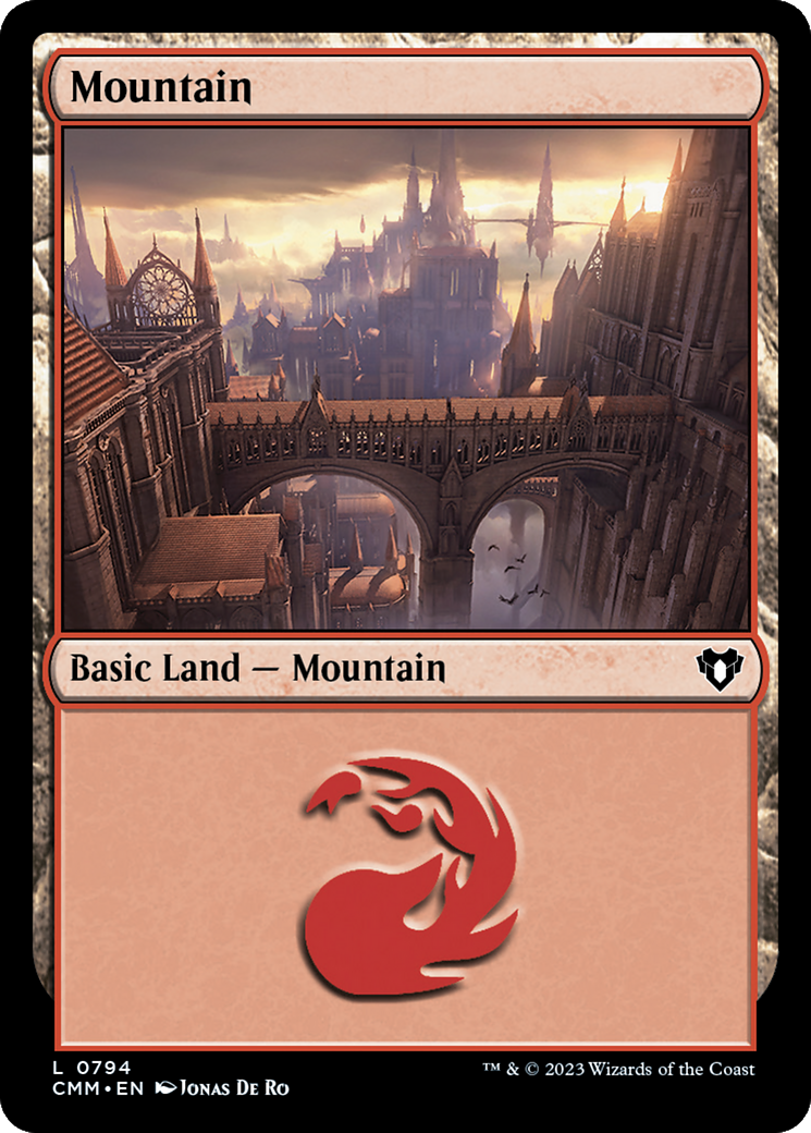 Mountain (CMM-794) - Commander Masters - Premium MTG Single from Wizards of the Coast - Just $0.25! Shop now at Game Crave Tournament Store