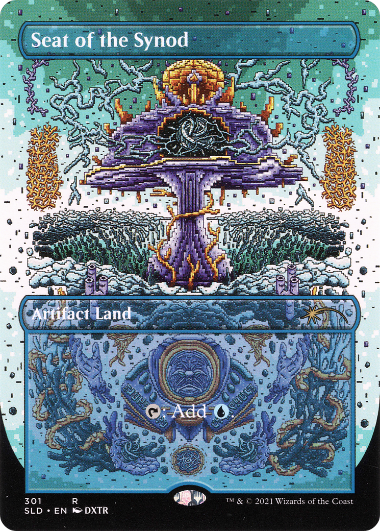 Seat of the Synod (SLD-301) - Secret Lair Drop (Borderless) - Premium MTG Single from Wizards of the Coast - Just $18.93! Shop now at Game Crave Tournament Store
