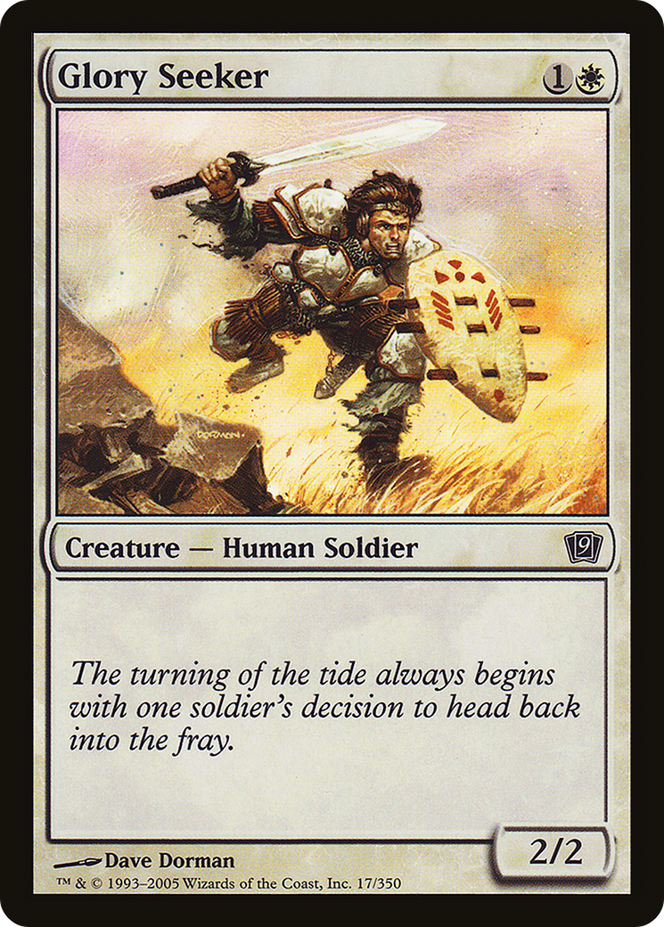 Glory Seeker (9ED-17★) - Ninth Edition Foil - Premium MTG Single from Wizards of the Coast - Just $0! Shop now at Game Crave Tournament Store