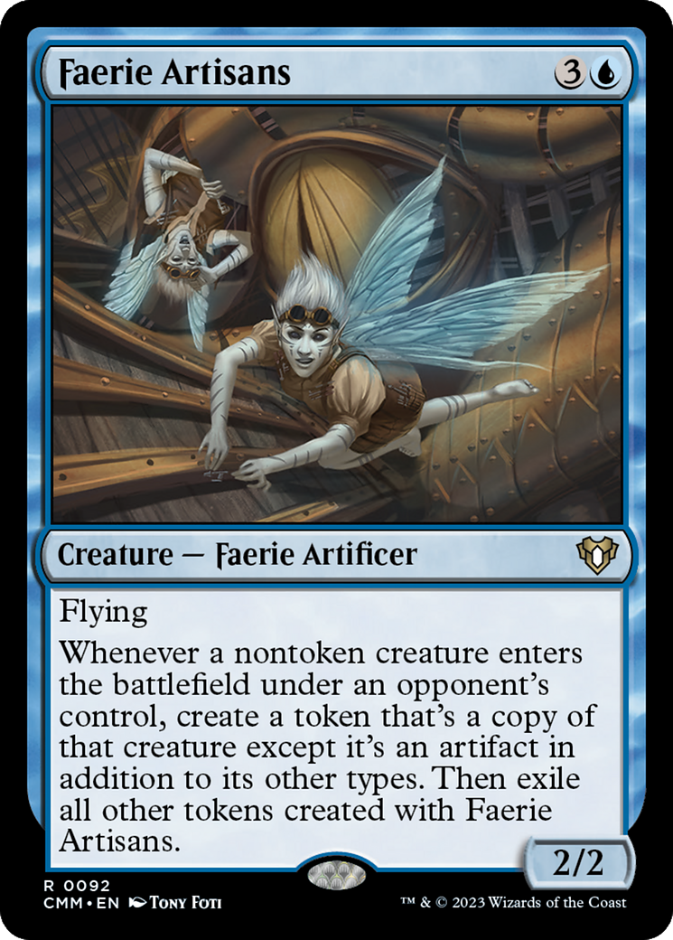 Faerie Artisans (CMM-092) - Commander Masters - Premium MTG Single from Wizards of the Coast - Just $0.13! Shop now at Game Crave Tournament Store