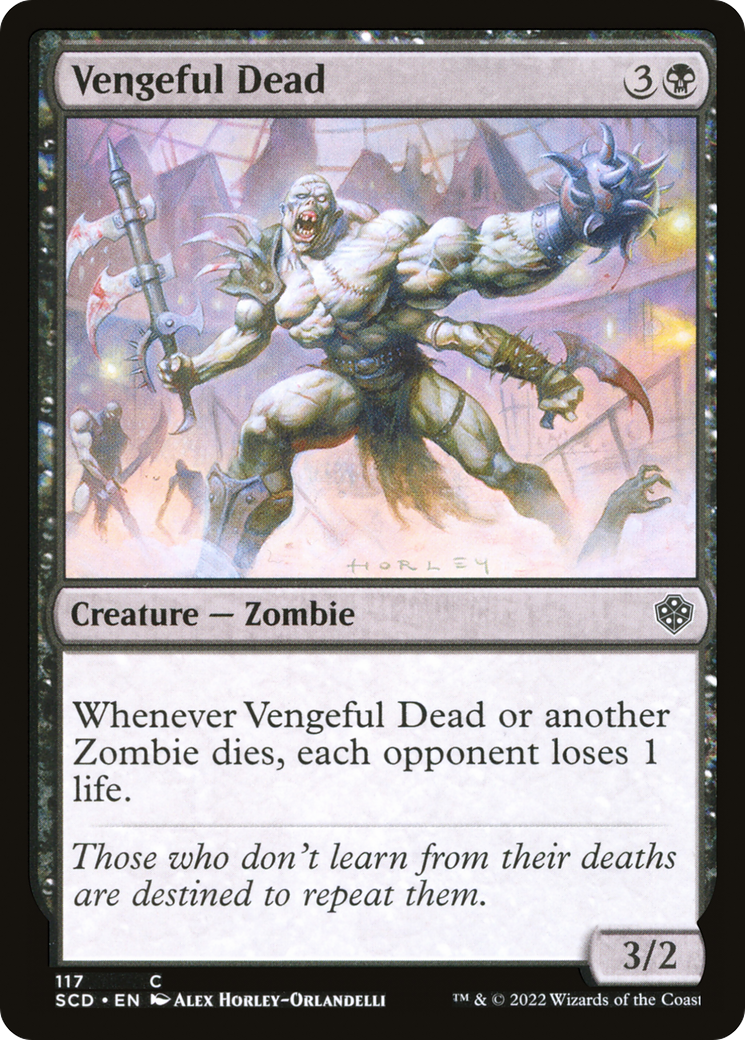 Vengeful Dead (SCD-117) - Starter Commander Decks - Premium MTG Single from Wizards of the Coast - Just $0.15! Shop now at Game Crave Tournament Store