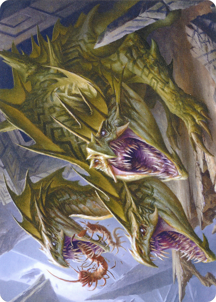 Grakmaw, Skyclave Ravager // Grakmaw, Skyclave Ravager (AZNR-076) - Zendikar Rising Art Series (Borderless) Foil - Premium MTG Single from Wizards of the Coast - Just $0! Shop now at Game Crave Tournament Store