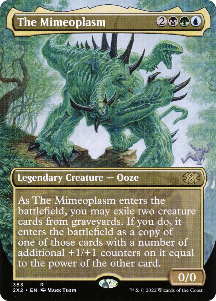 The Mimeoplasm (2X2-383) - Double Masters 2022 (Borderless) - Premium MTG Single from Wizards of the Coast - Just $0.19! Shop now at Game Crave Tournament Store