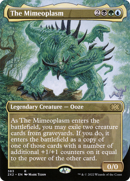 The Mimeoplasm (2X2-383) - Double Masters 2022 (Borderless) Foil - Premium MTG Single from Wizards of the Coast - Just $0.17! Shop now at Game Crave Tournament Store