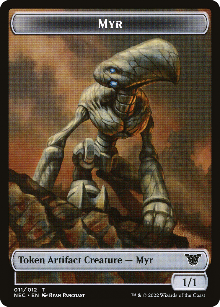 Myr (TNEC-011) - Neon Dynasty Commander Tokens - Premium MTG Single from Wizards of the Coast - Just $0! Shop now at Game Crave Tournament Store