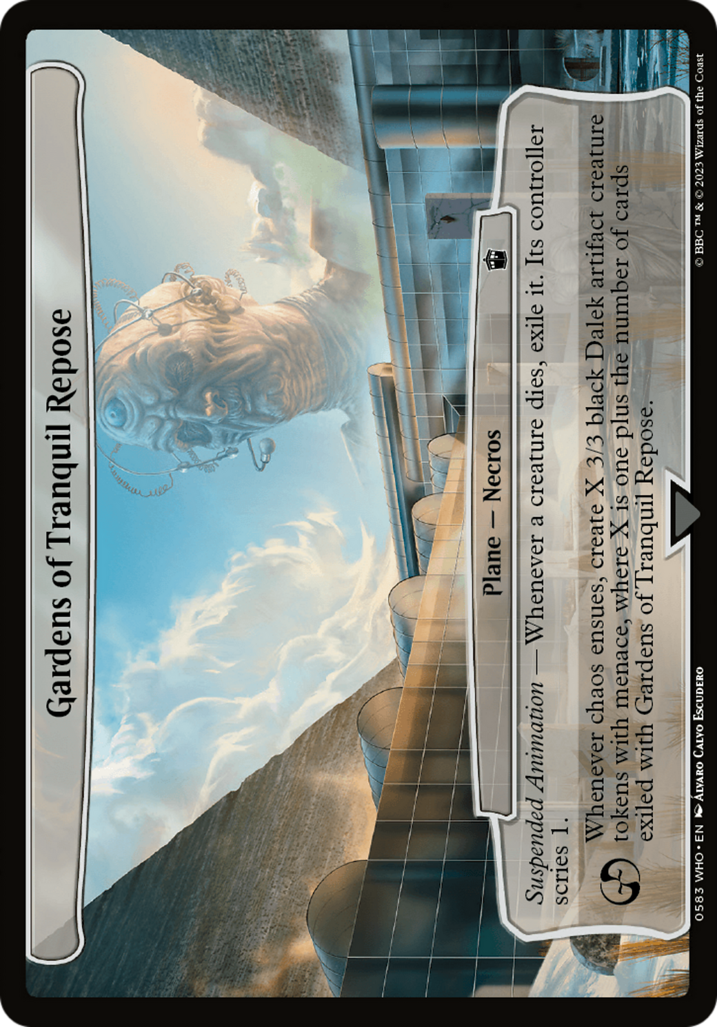 Gardens of Tranquil Repose (WHO-583) - Doctor Who - Premium MTG Single from Wizards of the Coast - Just $0.25! Shop now at Game Crave Tournament Store