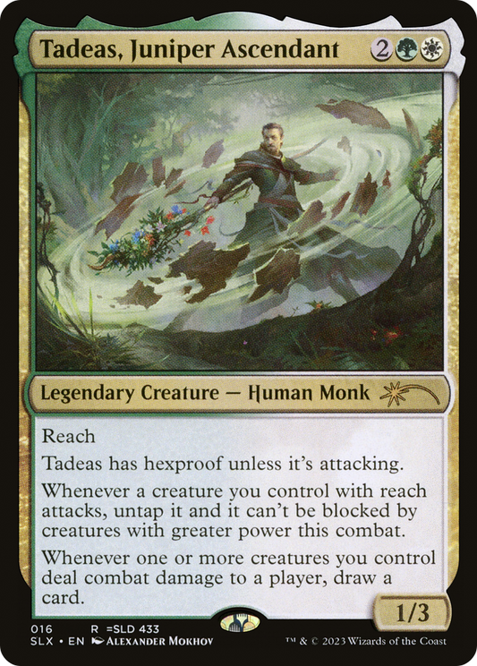 Tadeas, Juniper Ascendant (SLX-016) - Universes Within - Premium MTG Single from Wizards of the Coast - Just $0.35! Shop now at Game Crave Tournament Store