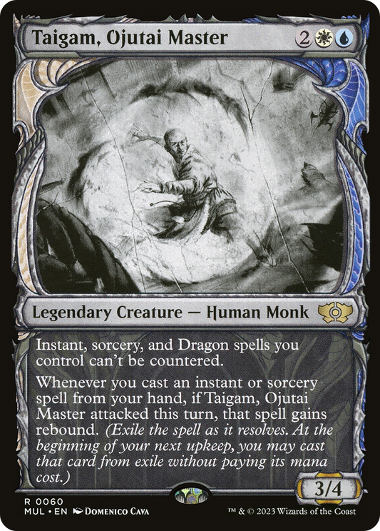 Taigam, Ojutai Master (MUL-060) - Multiverse Legends: (Showcase) - Premium MTG Single from Wizards of the Coast - Just $0.25! Shop now at Game Crave Tournament Store