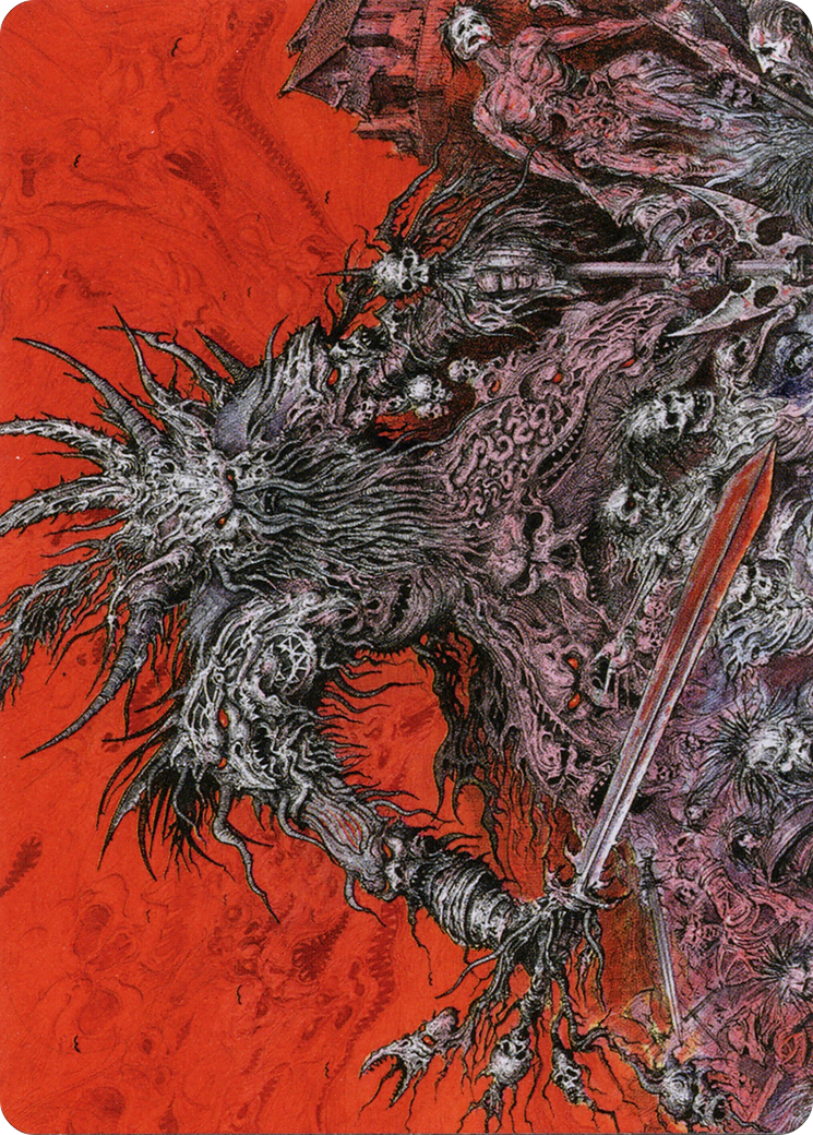 Varragoth, Bloodsky Sire // Varragoth, Bloodsky Sire (AKHM-078) - Kaldheim Art Series (Borderless) - Premium MTG Single from Wizards of the Coast - Just $0! Shop now at Game Crave Tournament Store