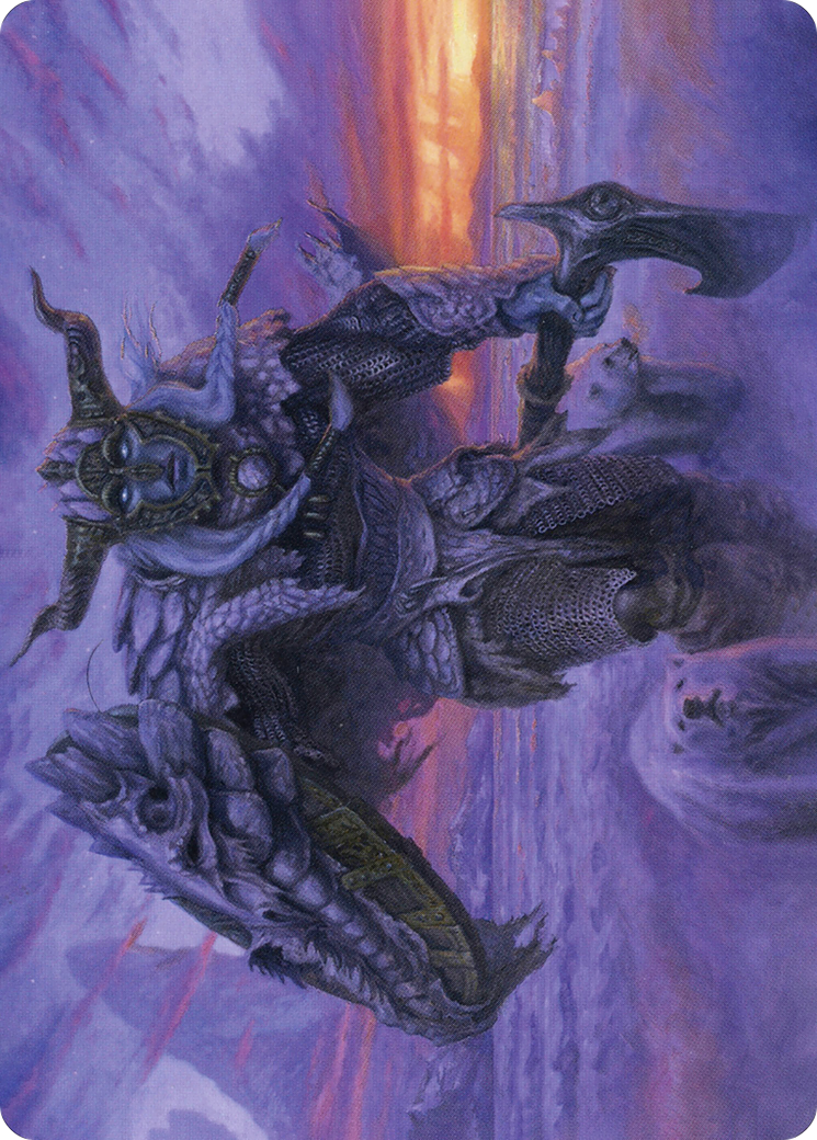Rimeshield Frost Giant // Frost Giant (AAFR-005) - Adventures in the Forgotten Realms Art Series (Borderless) Foil - Premium MTG Single from Wizards of the Coast - Just $0! Shop now at Game Crave Tournament Store