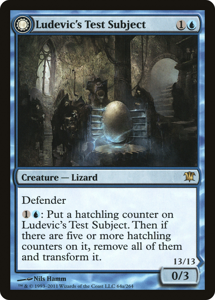 Ludevic's Test Subject // Ludevic's Abomination (ISD-064) - Innistrad: (Double Faced Transform) - Premium MTG Single from Wizards of the Coast - Just $0.25! Shop now at Game Crave Tournament Store