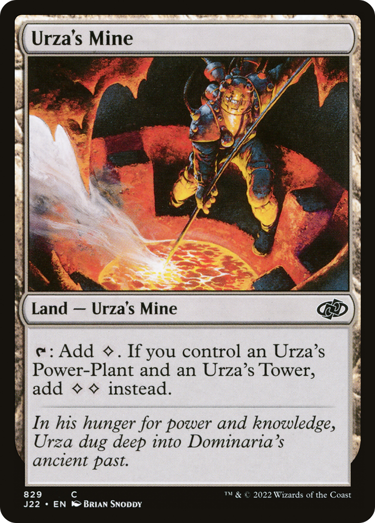 Urza's Mine (J22-829) - Jumpstart 2022 - Premium MTG Single from Wizards of the Coast - Just $0.11! Shop now at Game Crave Tournament Store
