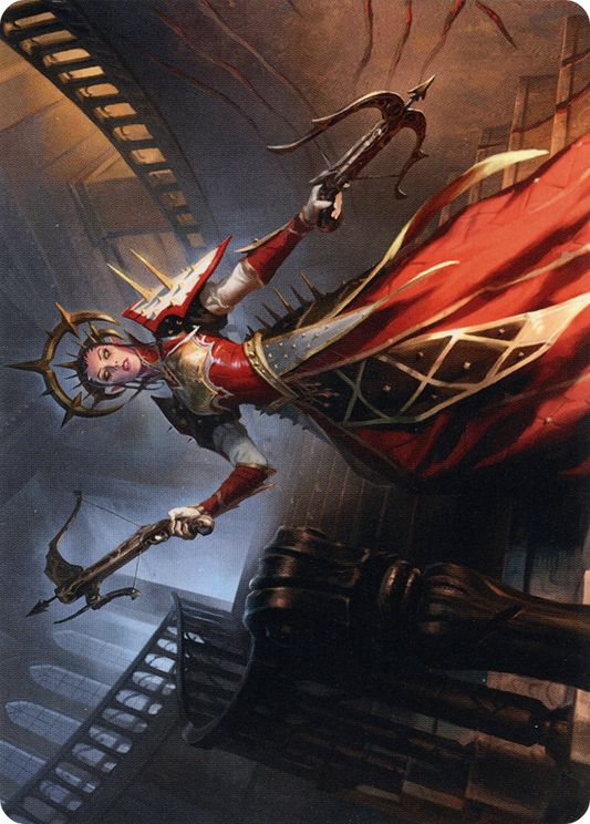 Bloodthirsty Adversary // Bloodthirsty Adversary (AMID-041) - Midnight Hunt Art Series (Borderless) Foil - Premium MTG Single from Wizards of the Coast - Just $0! Shop now at Game Crave Tournament Store