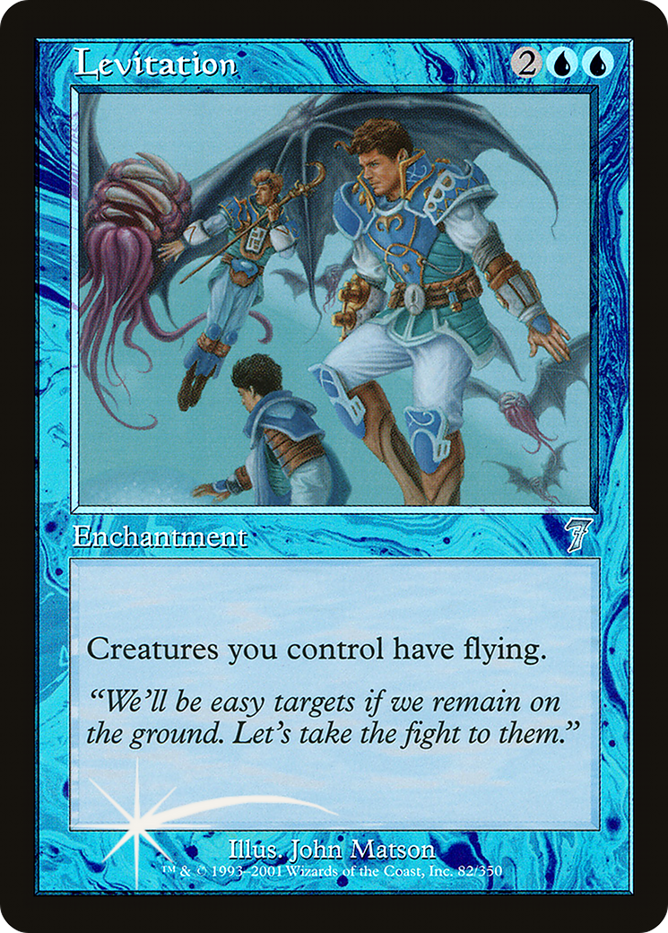Levitation (7ED-82★) - Seventh Edition Foil - Premium MTG Single from Wizards of the Coast - Just $2.13! Shop now at Game Crave Tournament Store