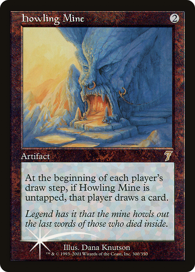 Howling Mine (7ED-300★) - Seventh Edition Foil - Premium MTG Single from Wizards of the Coast - Just $35.99! Shop now at Game Crave Tournament Store