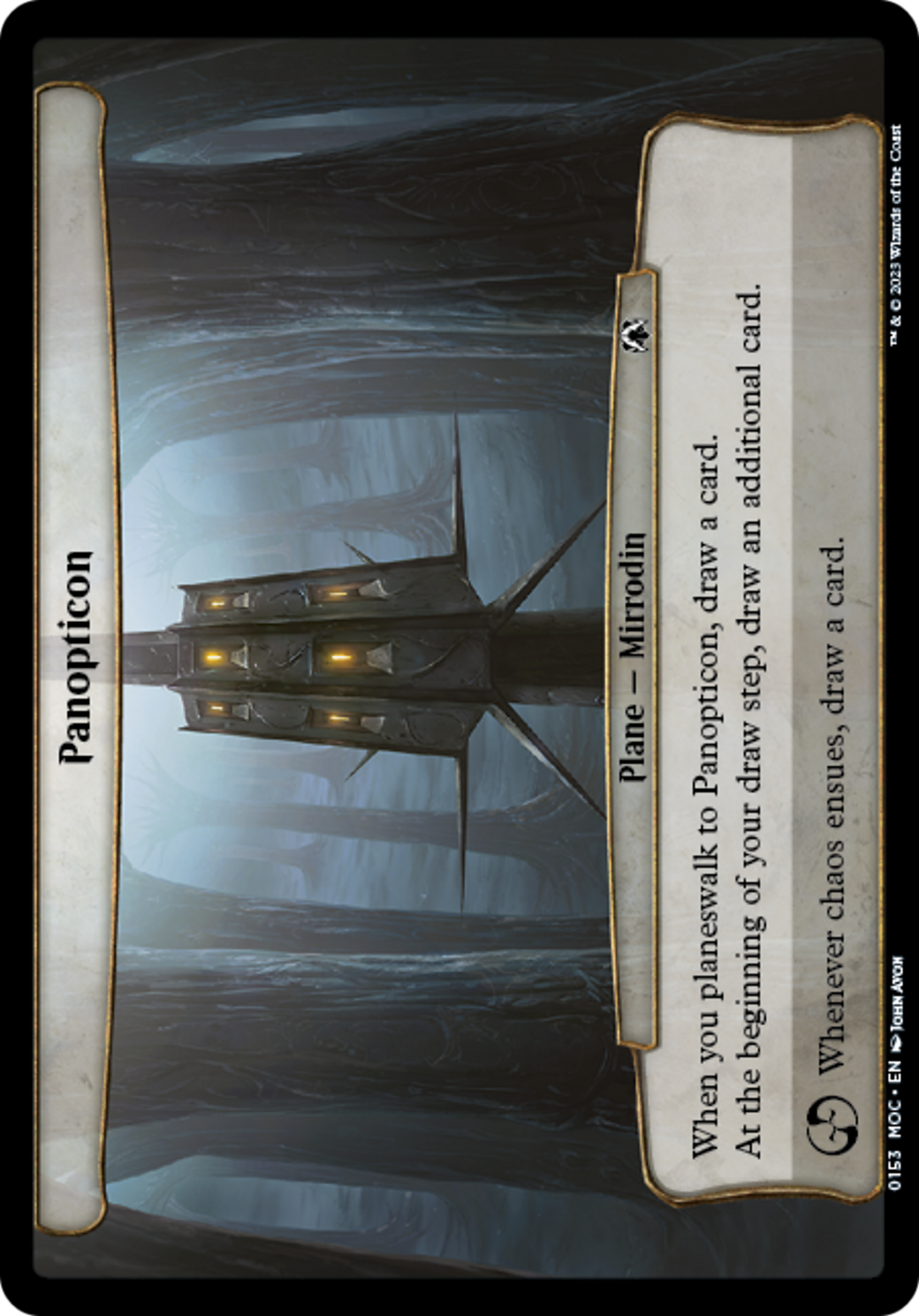 Panopticon (MOC-153) - March of the Machine Commander - Premium MTG Single from Wizards of the Coast - Just $0.25! Shop now at Game Crave Tournament Store