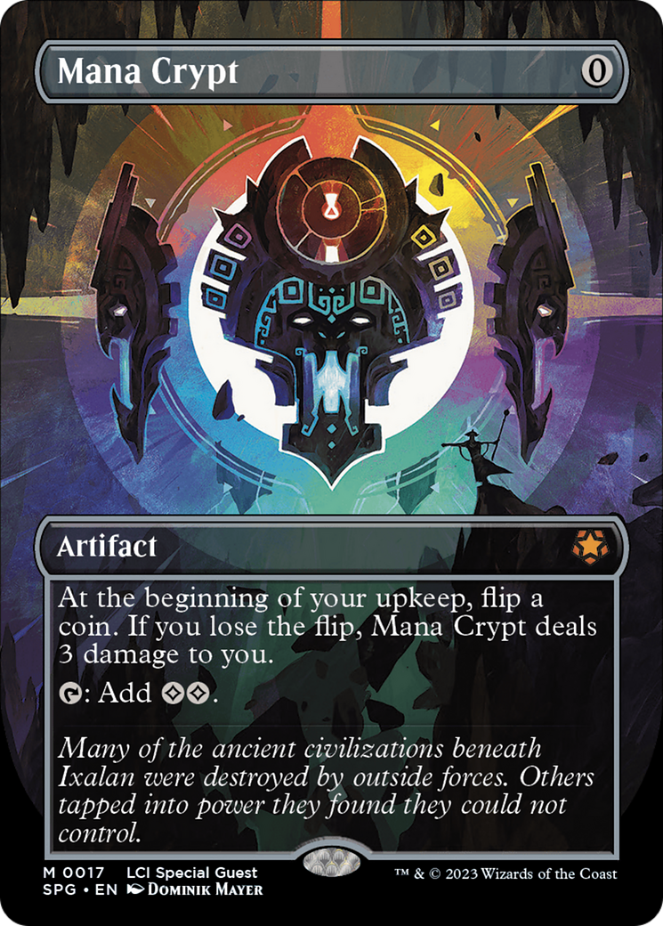 Mana Crypt (SPG-017) - Special Guests (Borderless) - Premium MTG Single from Wizards of the Coast - Just $16.28! Shop now at Game Crave Tournament Store