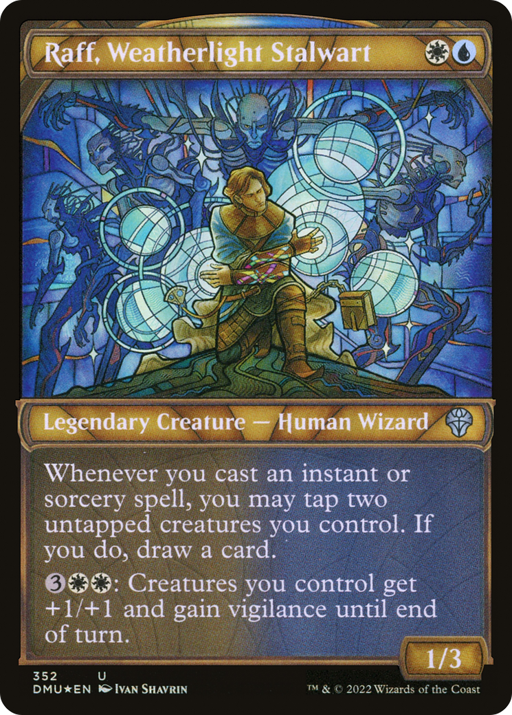 Raff, Weatherlight Stalwart (DMU-352) - Dominaria United: (Showcase) Foil - Premium MTG Single from Wizards of the Coast - Just $0.08! Shop now at Game Crave Tournament Store