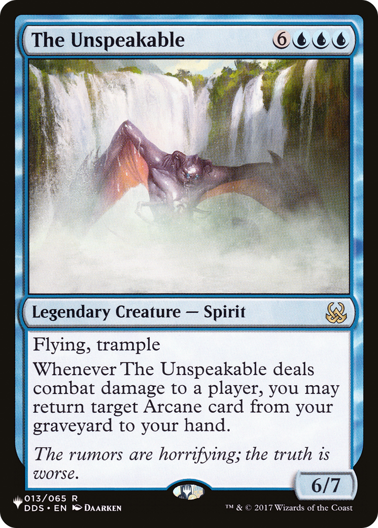 The Unspeakable (PLIST-673) - The List - Premium MTG Single from Wizards of the Coast - Just $0.08! Shop now at Game Crave Tournament Store