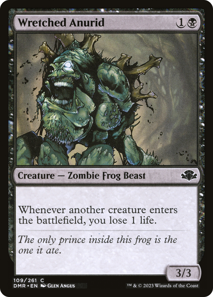 Wretched Anurid (DMR-109) - Dominaria Remastered - Premium MTG Single from Wizards of the Coast - Just $0.08! Shop now at Game Crave Tournament Store