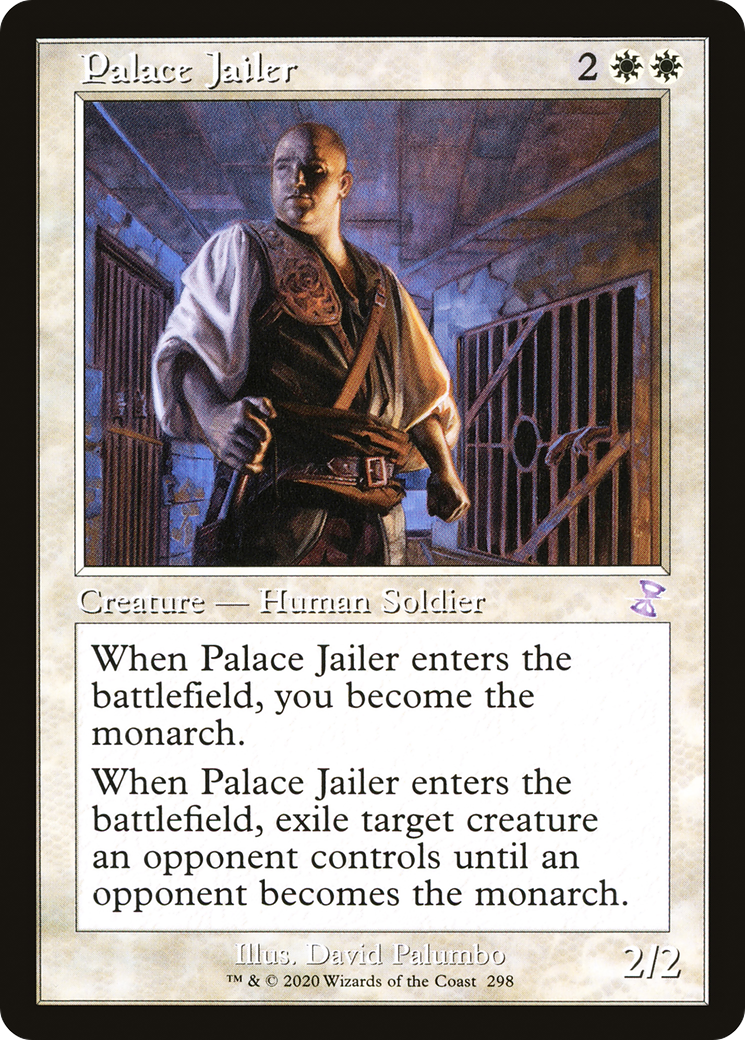 Palace Jailer (TSR-298) - Time Spiral Remastered - Premium MTG Single from Wizards of the Coast - Just $0.08! Shop now at Game Crave Tournament Store