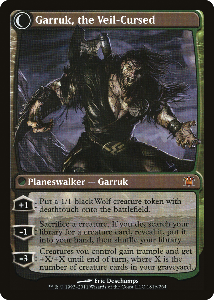 Garruk Relentless // Garruk, the Veil-Cursed (PCTB-028) - From Cute to Brute: (Double Faced Transform) - Premium MTG Single from Wizards of the Coast - Just $0.19! Shop now at Game Crave Tournament Store