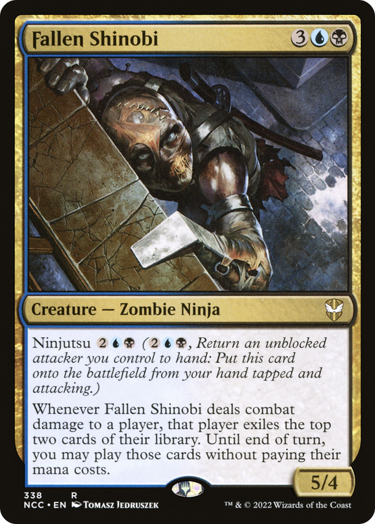 Fallen Shinobi (NCC-338) - New Capenna Commander - Premium MTG Single from Wizards of the Coast - Just $0.43! Shop now at Game Crave Tournament Store