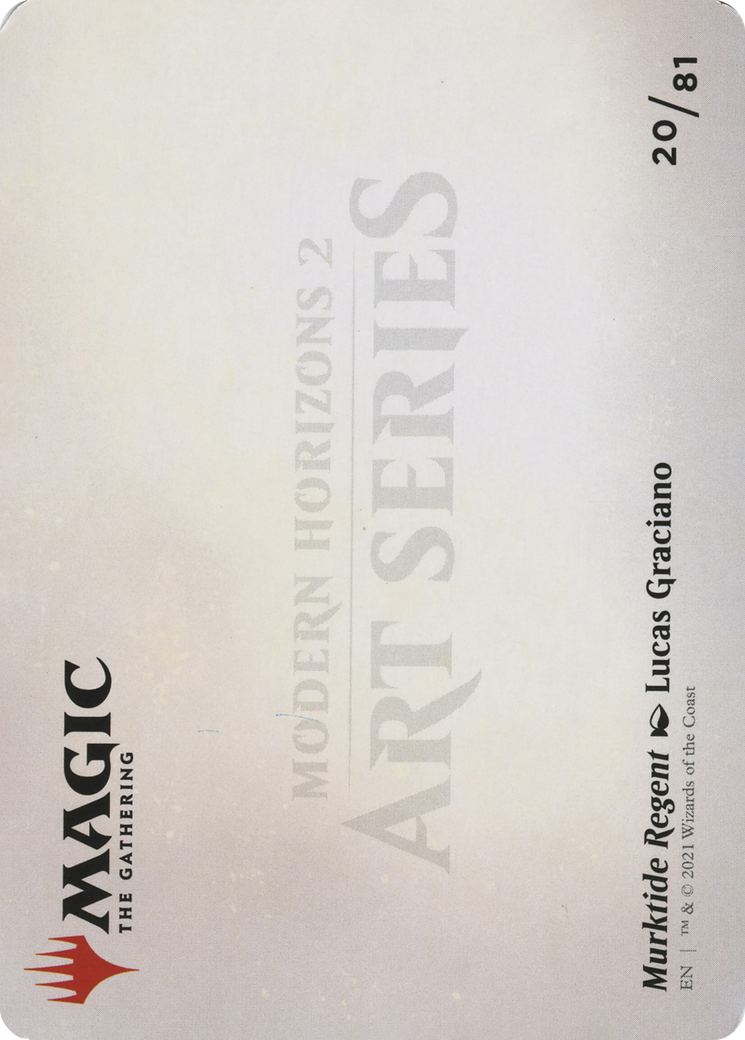 Murktide Regent // Murktide Regent (AMH2-020) - Modern Horizons 2 Art Series (Borderless) - Premium MTG Single from Wizards of the Coast - Just $0! Shop now at Game Crave Tournament Store