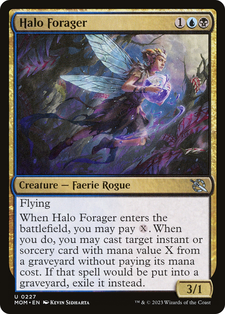 Halo Forager (MOM-227) - March of the Machine - Premium MTG Single from Wizards of the Coast - Just $0.08! Shop now at Game Crave Tournament Store