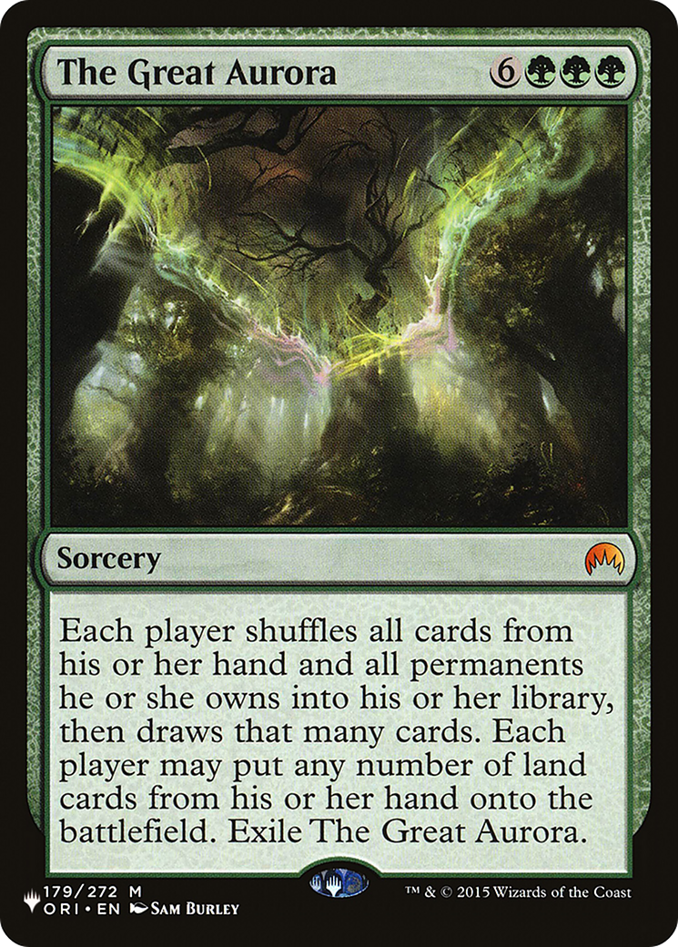 The Great Aurora (PLIST-1066) - The List - Premium MTG Single from Wizards of the Coast - Just $0.09! Shop now at Game Crave Tournament Store