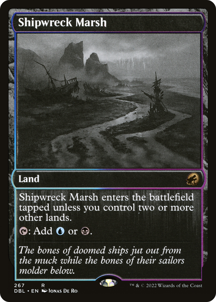 Shipwreck Marsh (DBL-267) - Innistrad: Double Feature Foil - Premium MTG Single from Wizards of the Coast - Just $6.71! Shop now at Game Crave Tournament Store
