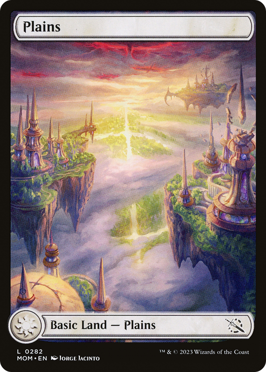 Plains (MOM-282) - March of the Machine - Premium MTG Single from Wizards of the Coast - Just $0.09! Shop now at Game Crave Tournament Store