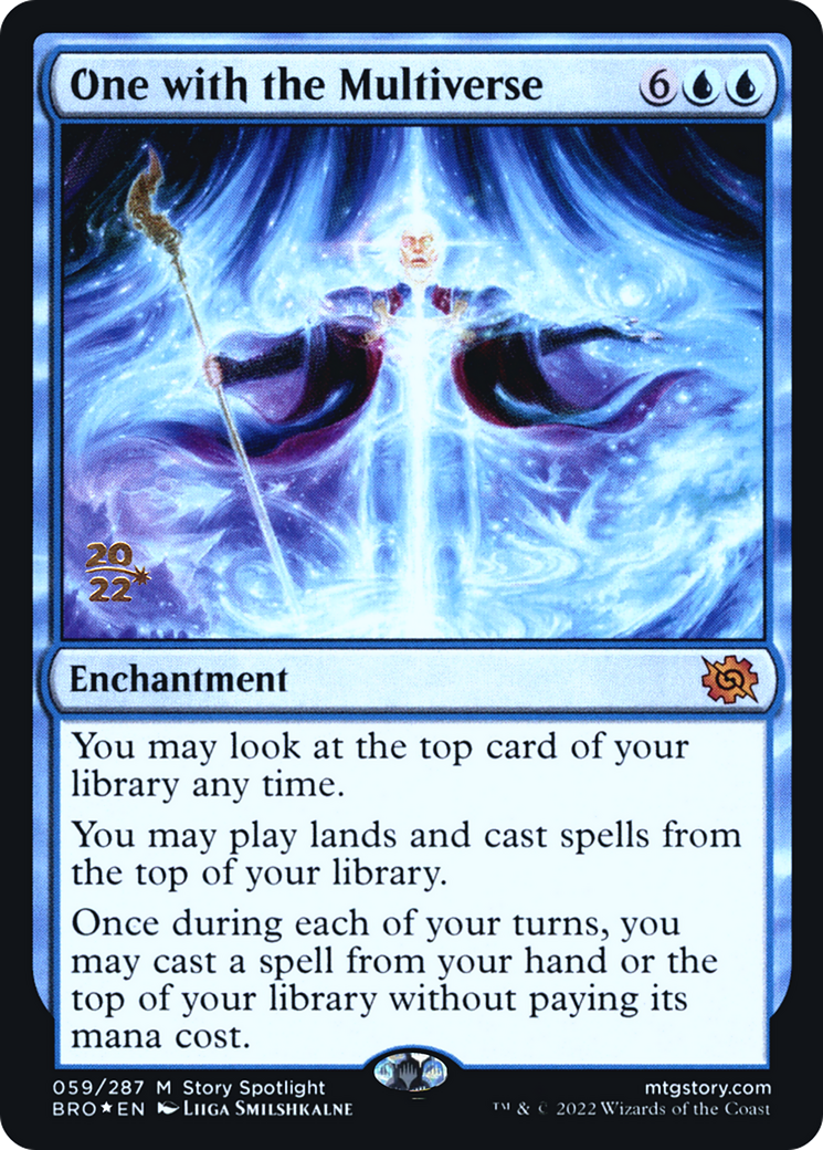 One with the Multiverse (PBRO-59S) - The Brothers' War Promos Foil - Premium MTG Single from Wizards of the Coast - Just $2.90! Shop now at Game Crave Tournament Store