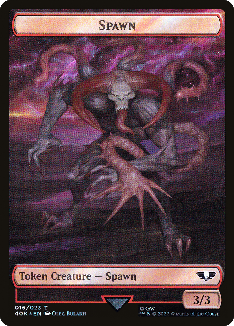 Spawn (T40K-16★) - Warhammer 40,000 Tokens Foil - Premium MTG Single from Wizards of the Coast - Just $0! Shop now at Game Crave Tournament Store