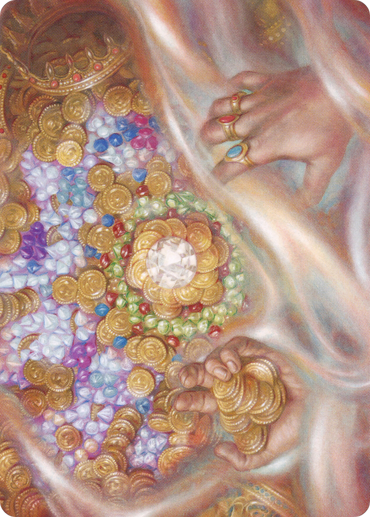 Strike It Rich // Strike It Rich (AMH2-036) - Modern Horizons 2 Art Series (Borderless) Foil - Premium MTG Single from Wizards of the Coast - Just $0! Shop now at Game Crave Tournament Store