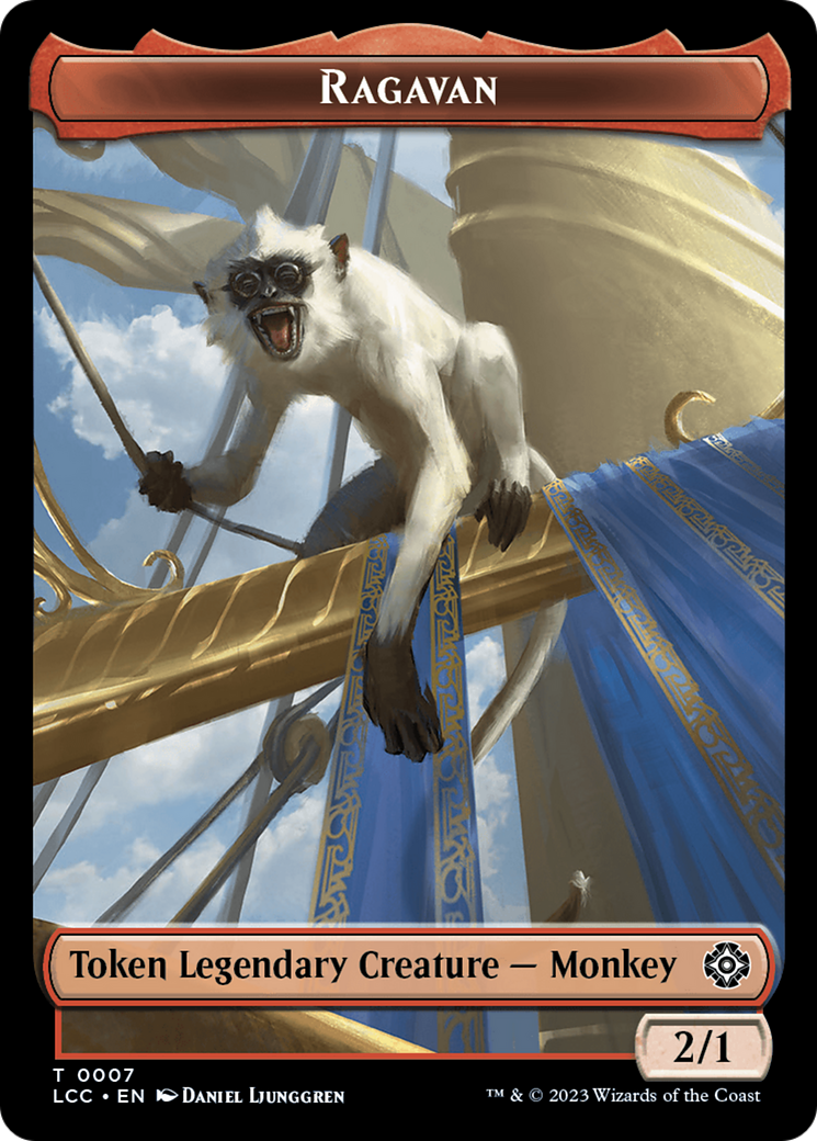 Ragavan (TLCC-007) - The Lost Caverns of Ixalan Commander Tokens - Premium MTG Single from Wizards of the Coast - Just $0! Shop now at Game Crave Tournament Store