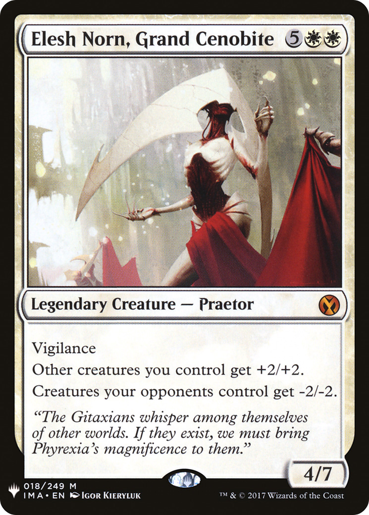 Elesh Norn, Grand Cenobite (MB1-088) - Mystery Booster - Premium MTG Single from Wizards of the Coast - Just $3.83! Shop now at Game Crave Tournament Store