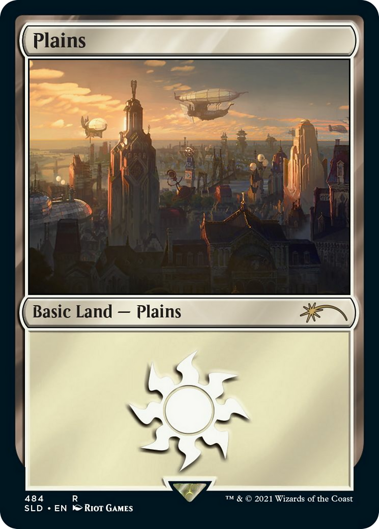 Plains (SLD-484) - Secret Lair Drop - Premium MTG Single from Wizards of the Coast - Just $0.41! Shop now at Game Crave Tournament Store