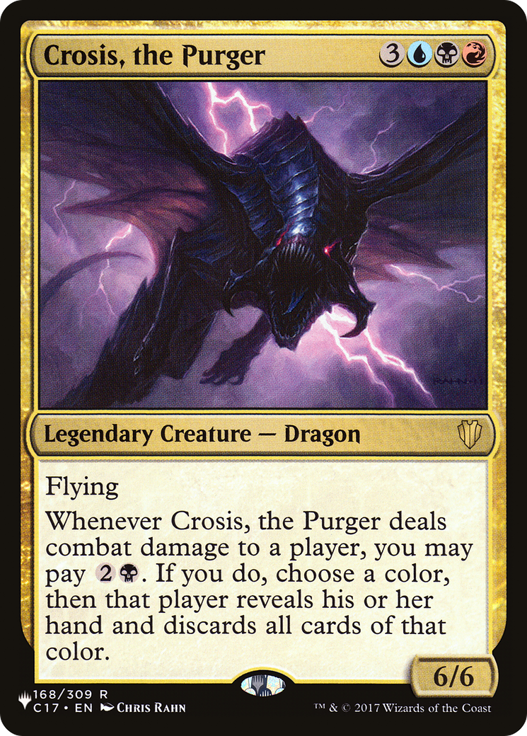 Crosis, the Purger (PLIST-737) - The List - Premium MTG Single from Wizards of the Coast - Just $0.27! Shop now at Game Crave Tournament Store